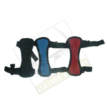 Load image into Gallery viewer, 2 STRAP ARCHERY LONG ARM GUARD (17cm LONG x 6cm WIDE)-Cordura Arm guard Kids