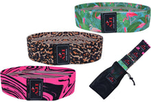 Load image into Gallery viewer, 3 Pcs Hip Circle Resistance Band Fitness Loop Elastic Booty Legs Bands Glute