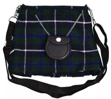 Load image into Gallery viewer, Scottish Tartan Crossbody Purse Sholder Hand Kilt Shape Ladies Purse Sponge Bag