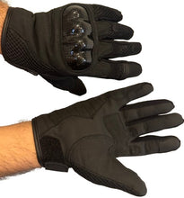 Load image into Gallery viewer, Men's Real Genuine Leather Cruiser Motorcycle Racing Knuckle Protection Gloves,