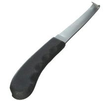 Load image into Gallery viewer, Hoof Knife Right Hand Wide Blade Farrier Equine Horse Goat Plastic Handle 8.5"