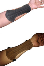 Load image into Gallery viewer, Archery Suede Arm Guard Unisex Size 19cm Long x 8cm 2 Straps- Hunting Arm Guard