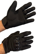 Load image into Gallery viewer, Men's Real Genuine Leather Cruiser Motorcycle Racing Knuckle Protection Gloves,