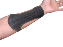 Load image into Gallery viewer, Archery Suede Arm Guard Unisex Size 19cm Long x 8cm 2 Straps- Hunting Arm Guard