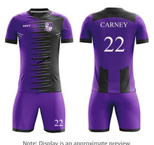Load image into Gallery viewer, 12 Custom Made Soccer Uniforms / Sublimated Jersey & Shorts All Sizes $24/Set