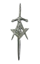 Load image into Gallery viewer, Scottish Kit Pins Various Design Chrome Finish 4" Highland Celtic Pin