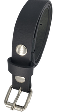 Load image into Gallery viewer, Genuine Leather Belt 1"- 2.5cm Wide One Piece 100% Real Leather Belt Unisex