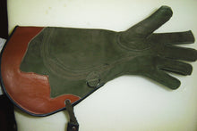 Load image into Gallery viewer, FALCONRY COWHIDE NUBUCK LEATHER EAGLE GLOVE 17 INCH ( 3 LAYER )