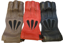 Load image into Gallery viewer, AMERICAN ARCHERY SHOOTING LEATHER GLOVE TOP QUALITY GLOVE 100% REAL LEATHER