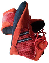Load image into Gallery viewer, Sambo shoes Mens Boys wrestling mat Sued Leather shoes mma boxing Sambo shoes
