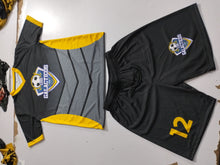 Load image into Gallery viewer, 12 Custom Made Soccer Uniforms / Sublimated Jersey & Shorts All Sizes $24/Set