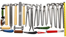 Load image into Gallery viewer, 23 items Heavy Duty Professional Horse Care Farrier Hoof Clincher Tool Kit