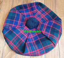 Load image into Gallery viewer, Men's & Women’s Scottish Tam O' Shanter Hat Tartan Scottish Tammy Cap One Size