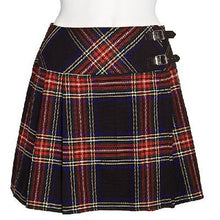 Load image into Gallery viewer, Scottish Ladies Knee Length Kilt Skirt 16" Length Tartan Pleated Kilts Multi Colors