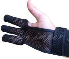 Load image into Gallery viewer, ARCHERS MESH SHOOTING 3 FINGERS GLOVE LEATHER FREE GLOVE HUNTING,SHOOTING GLOVES