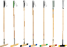 Load image into Gallery viewer, 10 POLO STICKS ROOT CANE MALLETS POLO STICK, POLO MALLETS,ROOT CANE MALLETS