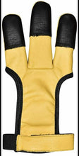 Load image into Gallery viewer, ARCHERY SHOOTING LEATHER GLOVE TOP QUALITY GLOVE 100% REAL LEATHER