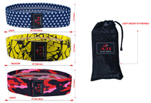 Load image into Gallery viewer, 3 Pcs Hip Circle Resistance Band Fitness Loop Elastic Booty Legs Bands Glute