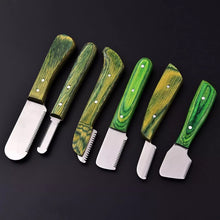 Load image into Gallery viewer, 6 Pieces Pet Grooming Stripping Knives Grooming Comb Knife Dog & Cat Horse