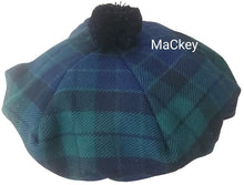 Load image into Gallery viewer, Men's & Women’s Scottish Tam O' Shanter Hat Tartan Scottish Tammy Cap One Size