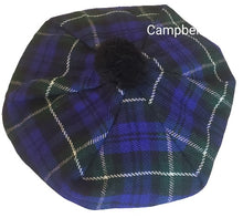 Load image into Gallery viewer, Men's & Women’s Scottish Tam O' Shanter Hat Tartan Scottish Tammy Cap One Size
