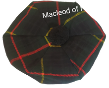 Load image into Gallery viewer, Men's & Women’s Scottish Tam O' Shanter Hat Tartan Scottish Tammy Cap One Size