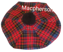 Load image into Gallery viewer, Men's & Women’s Scottish Tam O' Shanter Hat Tartan Scottish Tammy Cap One Size