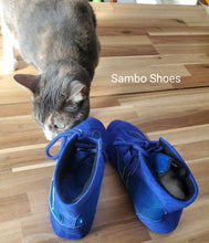 Load image into Gallery viewer, Sambo shoes Mens Boys wrestling mat Sued Leather shoes mma boxing Sambo shoes