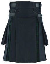 Load image into Gallery viewer, Scottish Men's Cotton & Tartan Fashion Hybrid Utility Deluxe Kilt USA Stock