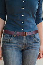 Load image into Gallery viewer, Heavy Duty Leather Belt 1" -2.5cm Wide One Piece Leather