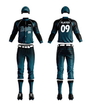 Load image into Gallery viewer, 10 Custom Base Ball Uniforms Digital Sublimation Sets Jersey and Pant Customized