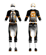 Load image into Gallery viewer, 10 Custom Base Ball Uniforms Digital Sublimation Sets Jersey and Pant Customized