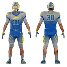 Load image into Gallery viewer, 10 Custom American Football Uniforms Digital Sublimation Sets Jersey and Pant