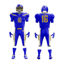 Load image into Gallery viewer, 10 Custom American Football Uniforms Digital Sublimation Sets Jersey and Pant