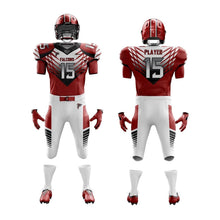 Load image into Gallery viewer, 10 Custom American Football Uniforms Digital Sublimation Sets Jersey and Pant