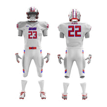 Load image into Gallery viewer, 10 Custom American Football Uniforms Digital Sublimation Sets Jersey and Pant