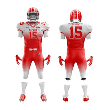 Load image into Gallery viewer, 10 Custom American Football Uniforms Digital Sublimation Sets Jersey and Pant