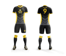 Load image into Gallery viewer, 12 Custom Made Soccer Uniforms / Sublimated Jersey & Shorts All Sizes $24/Set