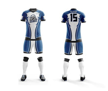 Load image into Gallery viewer, 10 Custom American Football Uniforms Digital Sublimation Sets Jersey and Pant