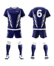 Load image into Gallery viewer, 12 Custom Made Soccer Uniforms / Sublimated Jersey & Shorts All Sizes $24/Set