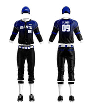 Load image into Gallery viewer, 10 Custom Base Ball Uniforms Digital Sublimation Sets Jersey and Pant Customized