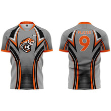 Load image into Gallery viewer, 10 Custom American Football Uniforms Digital Sublimation Sets Jersey and Pant