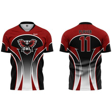 Load image into Gallery viewer, 10 Custom American Football Uniforms Digital Sublimation Sets Jersey and Pant