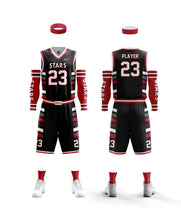 Load image into Gallery viewer, 10 Adult Basketball Uniforms Set Reversible Home & away of Jerseys & Shorts