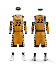 Load image into Gallery viewer, 10 Adult Basketball Uniforms Set Reversible Home & away of Jerseys & Shorts