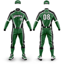 Load image into Gallery viewer, 10 Custom Base Ball Uniforms Digital Sublimation Sets Jersey and Pant Customized