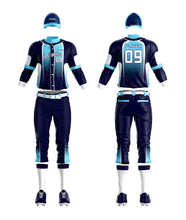 Load image into Gallery viewer, 10 Custom Base Ball Uniforms Digital Sublimation Sets Jersey and Pant Customized