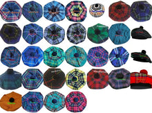 Load image into Gallery viewer, Men's & Women’s Scottish Tam O' Shanter Hat Tartan Scottish Tammy Cap One Size