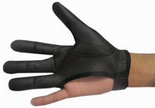 Load image into Gallery viewer, TRADITIONAL ARCHER GLOVE TOP QUALITY GLOVE 100% REAL LEATHER CHOCLATE