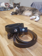 Load image into Gallery viewer, Heavy Duty Leather Belt 1" -2.5cm Wide One Piece Leather